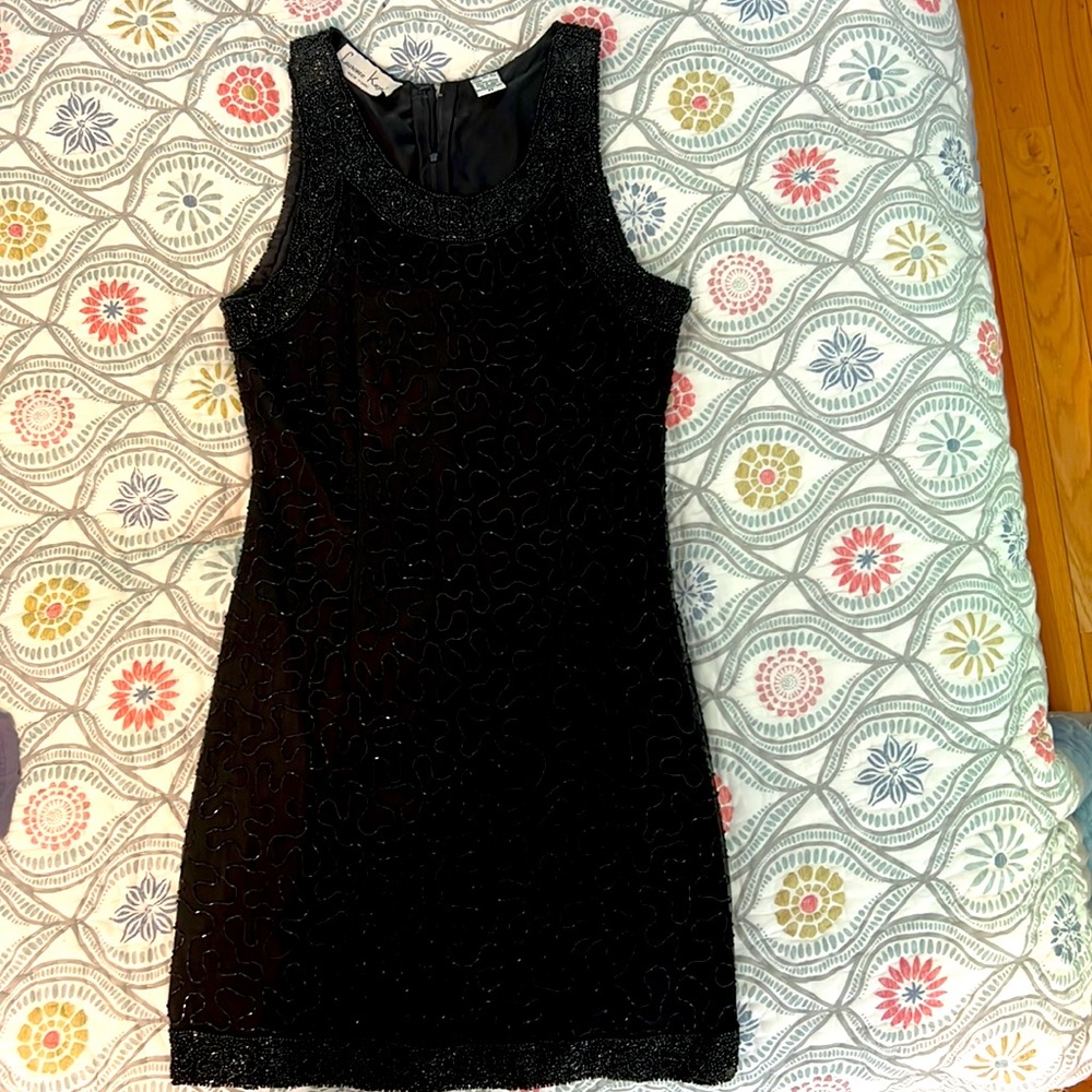 Laurence Kazar VINTAGE 1980s cocktail dress